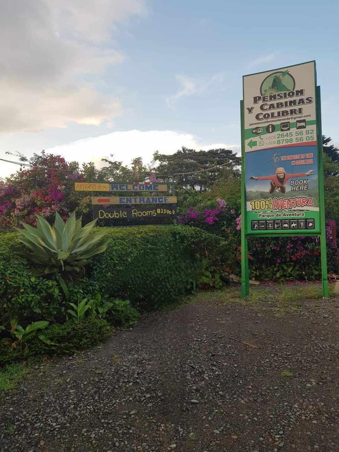 Pension Y Cabinas Colibri B&B Costa Rica Monteverde Ngoại thất bức ảnh